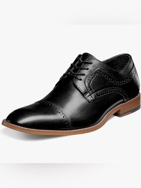 STACY ADAMS Men's Dickinson Cap-Toe Lace-up Oxford size 14